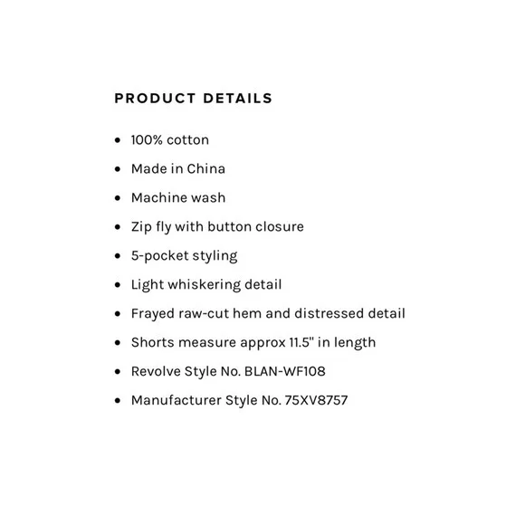 blank nyc // the barrow frayed shorts - Picture 5 of 12